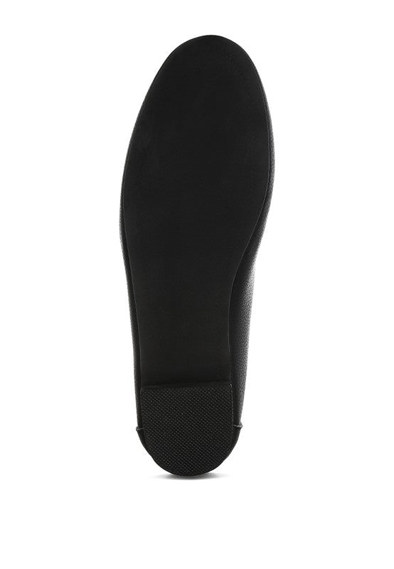 Rag Company Modaha Horsebit & Embellished Real Leather Women's Loafers