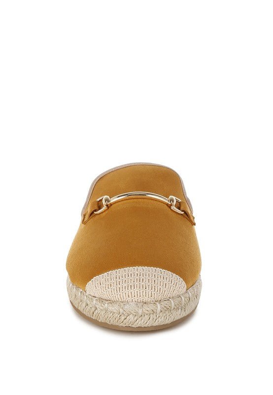 Rag Company Nazaya Horsebit Detail Espadrilles Mules for Women