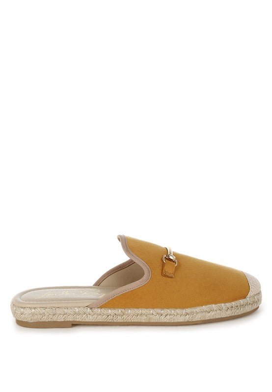 Rag Company Nazaya Horsebit Detail Espadrilles Mules for Women