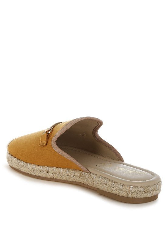 Rag Company Nazaya Horsebit Detail Espadrilles Mules for Women