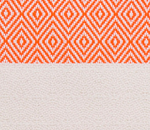 Basiclayersca Venice Orange Turkish Towel 100 Percent Cotton 40 Inch by 70 Inch Quick Dry Sand Resistant Eco Friendly Beach Bath Blanket - Premium Quality General | Fast Shipping & Returns