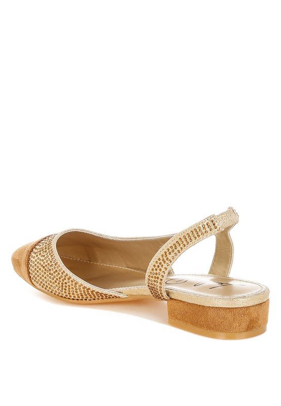 Rag Company Rerita Rhinestone-Studded Glitter Sandals for Special Occasions