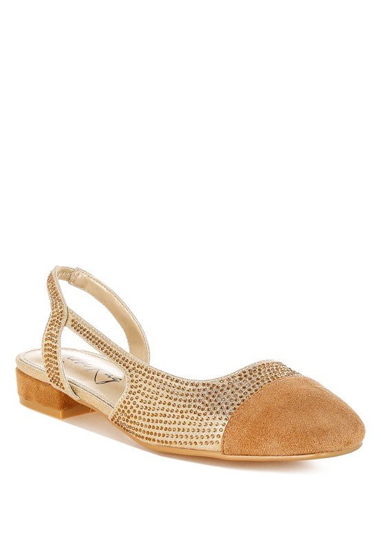 Rag Company Rerita Rhinestone-Studded Glitter Sandals for Special Occasions