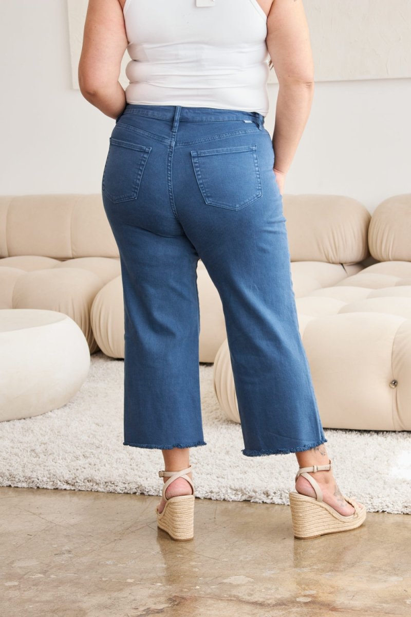Premium RFM Crop Chloe Full Size Tummy Control High Waist Jeans