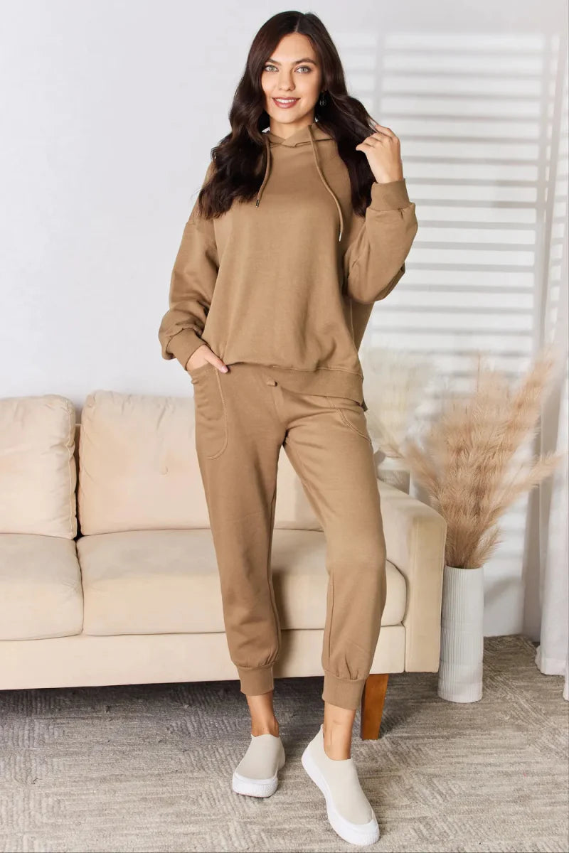 RISEN High Rise Relaxed Joggers for Casual Comfort