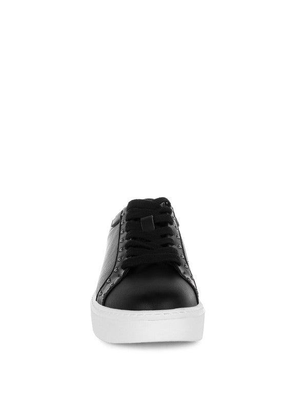 Rag Company Strider Studs Embellished Chunky Sneakers for Stylish Comfort