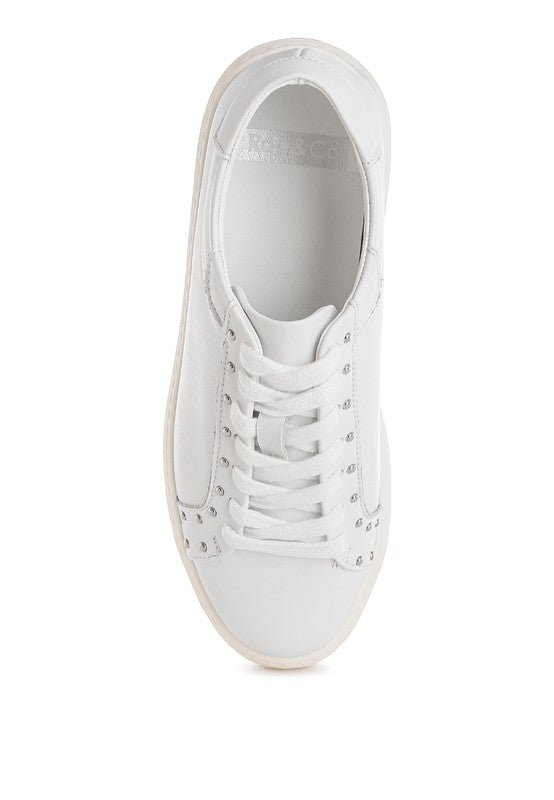 Rag Company Strider Studs Embellished Chunky Sneakers for Stylish Comfort